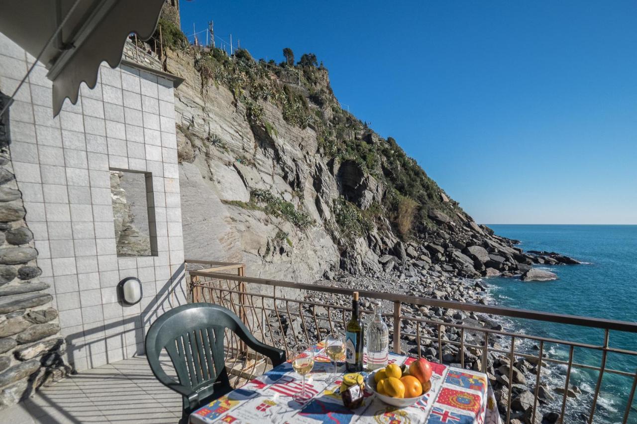 Unda De Ma Sea View Terrace Apartment Vernazza Bagian luar foto
